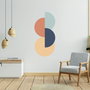 Wallity Sticker Decorativo para Pared MB-00101 Multicolor 100 x 45 cm